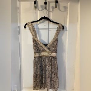 BCX BLOUSE WITH STRAPS AND SILK BELT